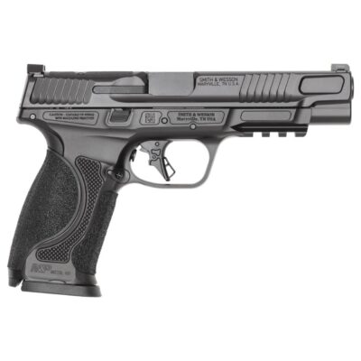 S&W M&P9 M2.0 Metal HD Handgun 9mm Luger 17rd Magazines(2) 5" Barrel Optic Ready NO Thumb Safety Black Steel Frame
