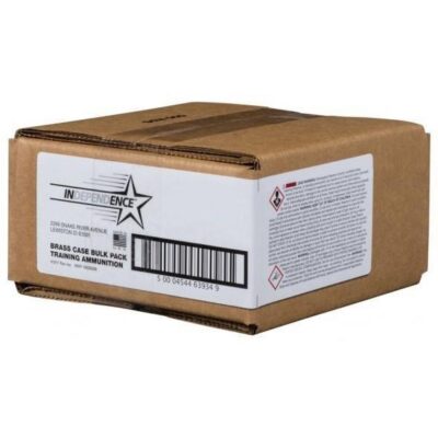 CCI Independence Brass Handgun Ammunition .45 ACP 230 gr. FMJ 830 fps 500/ct (Bulk)