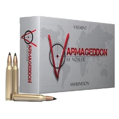Nosler Varmegeddon Rifle Ammunition .243 Win 55 gr FB Tippped 3800 fps 20/ct