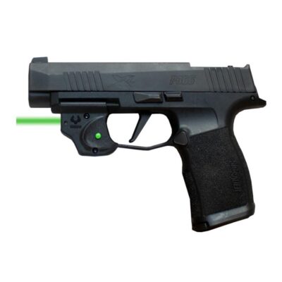 Viridian E Series Green Laser Black Sig P365 with Kydex IWB Holster Black RH