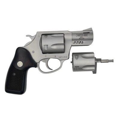 Charter Arms Mag Pug/Pit Bull Handgun .357 Mag/9mm Luger 5rd Capacity 2.2" Barrel Stainless Black